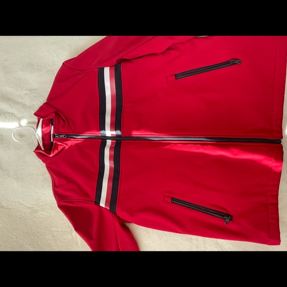 Red Jacket, like new no tags - Picture 2 of 4